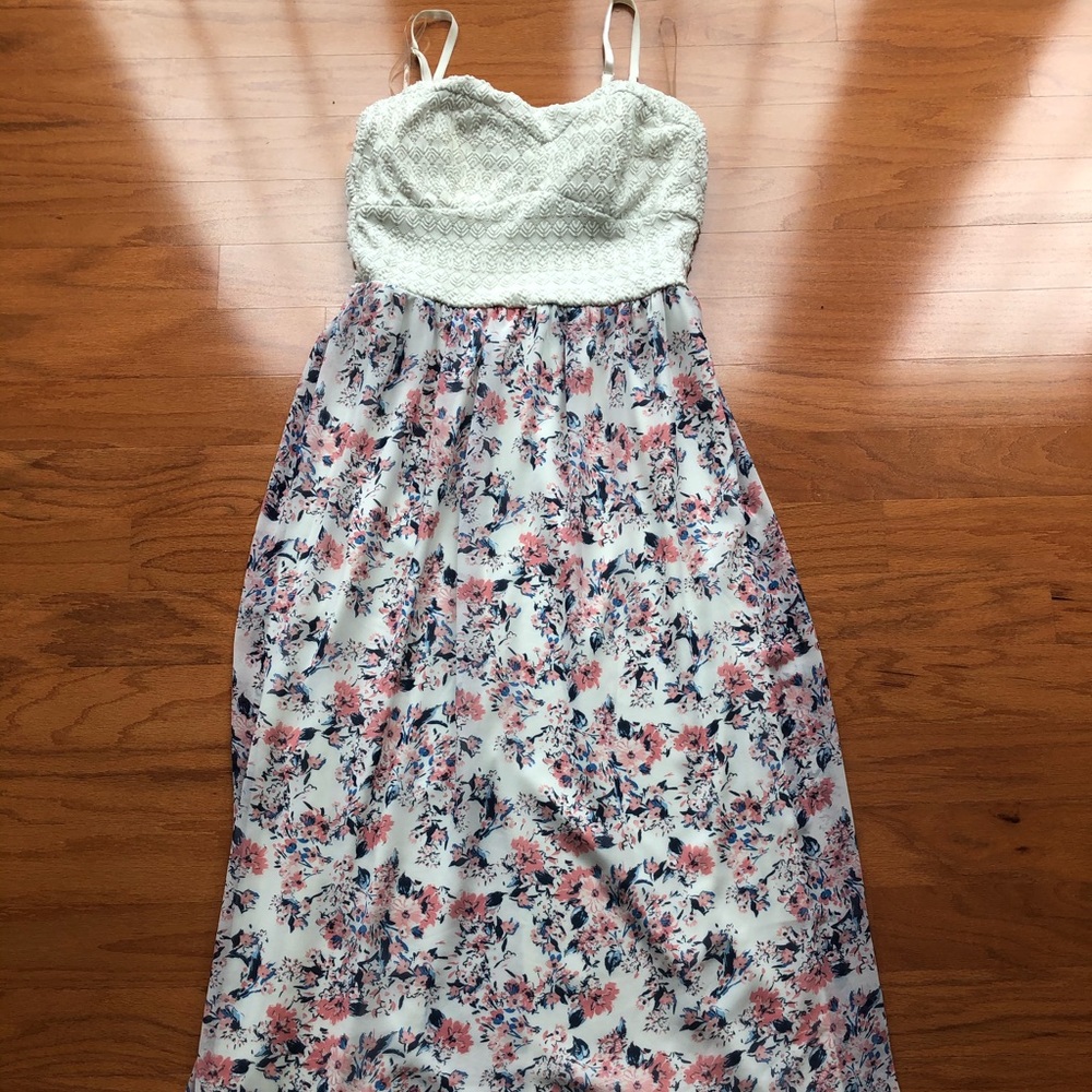 Floral maxi dress